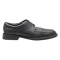 NUNN BUSH Derby Shoes Black Leather Mens UK 12