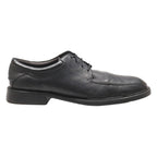 NUNN BUSH Derby Shoes Black Leather Mens UK 12