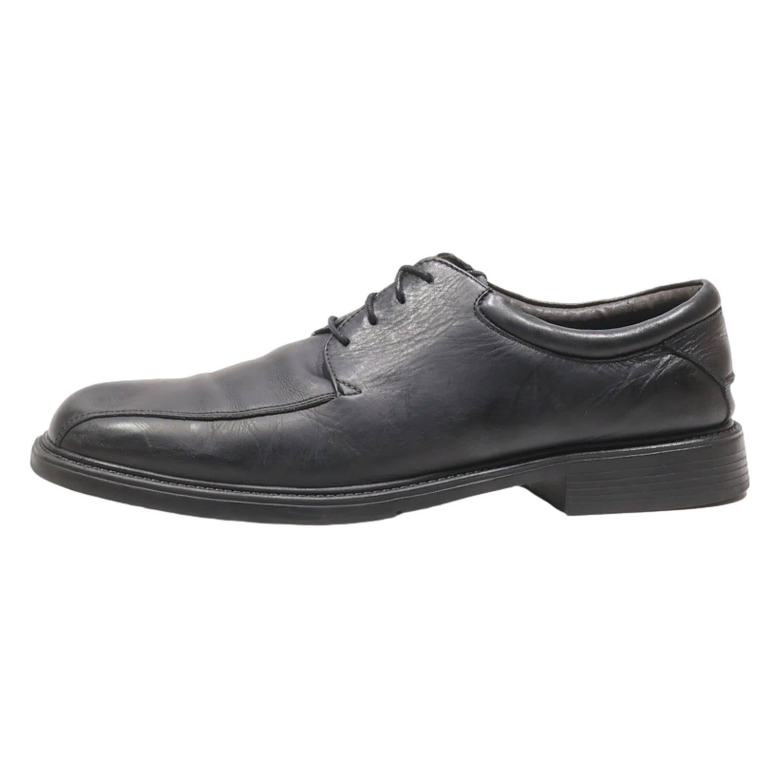 NUNN BUSH Derby Shoes Black Leather Mens UK 12