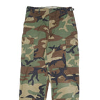 GOLDEN MFG. CO. Mens Cotton Blend Camouflage Regular Straight Trousers W28 L31