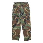 GOLDEN MFG. CO. Mens Cotton Blend Camouflage Regular Straight Trousers W28 L31