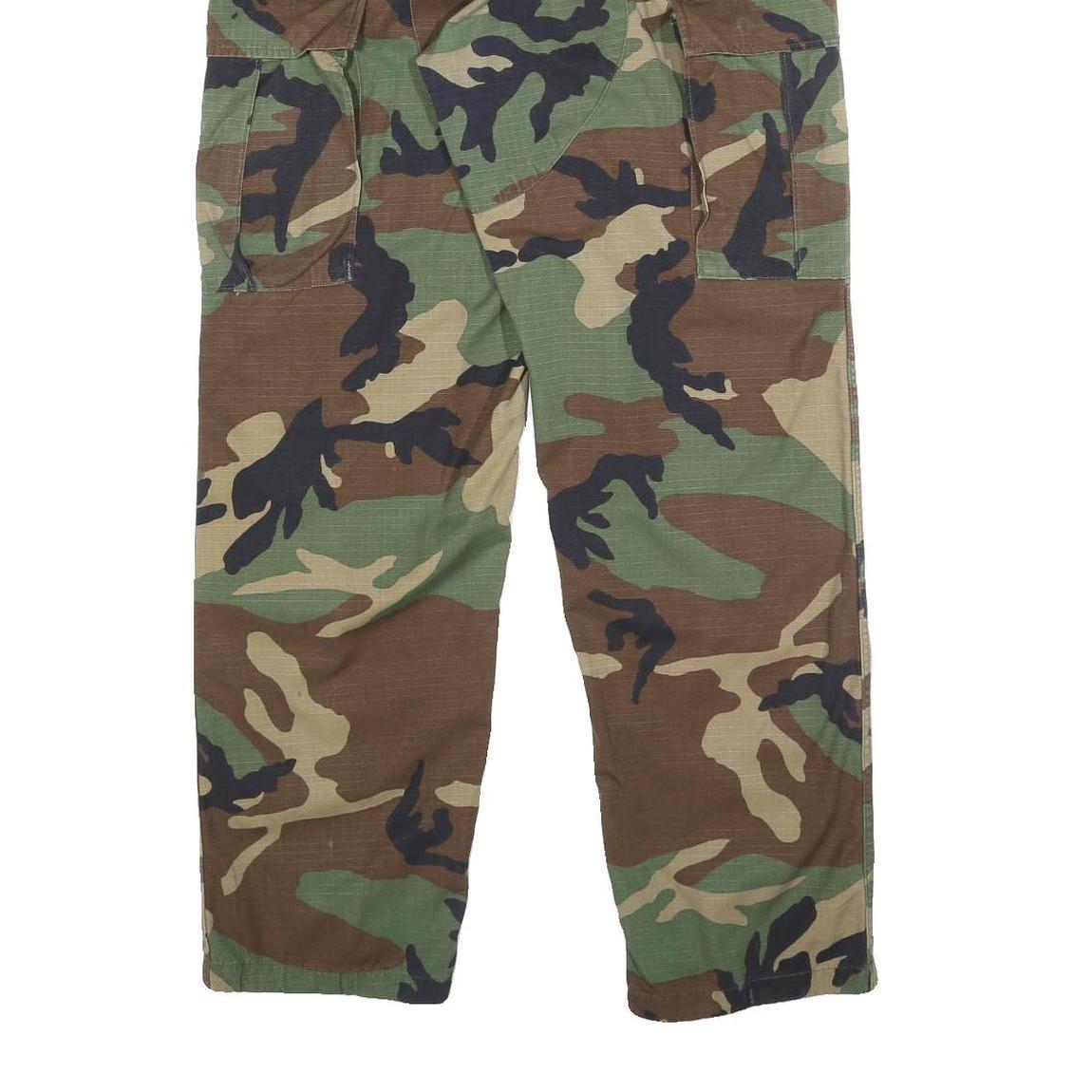 GOLDEN MFG. CO. Mens Cotton Blend Camouflage Regular Straight Trousers W28 L31