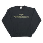 OARSMAN Mens Black Sonora CA Mountain Springs Golf Club Crew Neck XL Cotton
