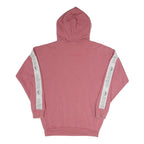 ADIDAS Womens Pink Hoodie UK 6 Cotton Blend Casual Pullover Sweatshirt