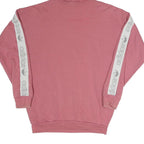 ADIDAS Womens Pink Hoodie UK 6 Cotton Blend Casual Pullover Sweatshirt