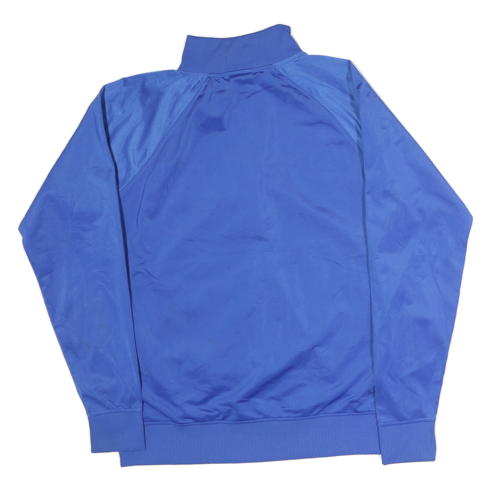UMBRO Mens Blue Polyester Track Jacket M Sportswear Zip Front Classic Fit