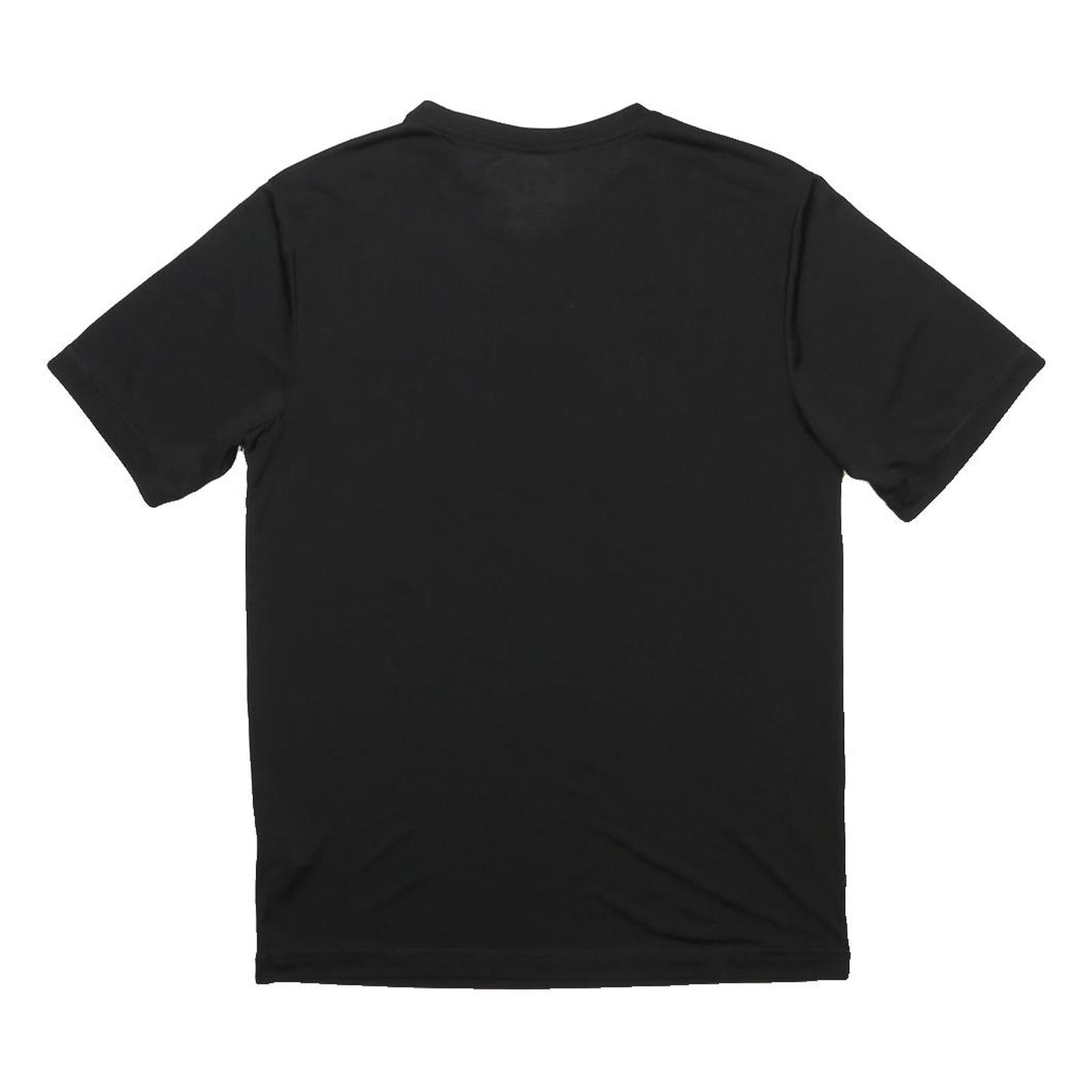 NBA Mens Black Spurs Basketball T-Shirt M Short Sleeve Crew Neck Graphic Print
