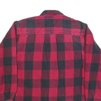 FIELD & STREAM Mens Red & Black Check Cotton Blend Shirt M Classic Lumberjack