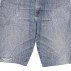 WRANGLER Mens Denim Blue Casual Shorts XL W36 Cotton Blend Comfortable Fit