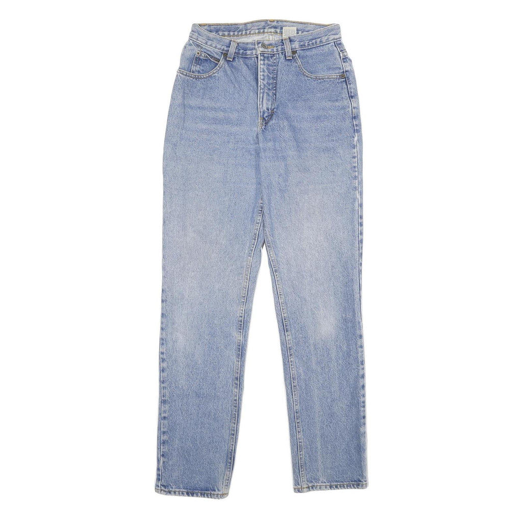 CALVIN KLEIN Womens Jeans Blue Classic Straight Denim Medium W26 L32 High Rise