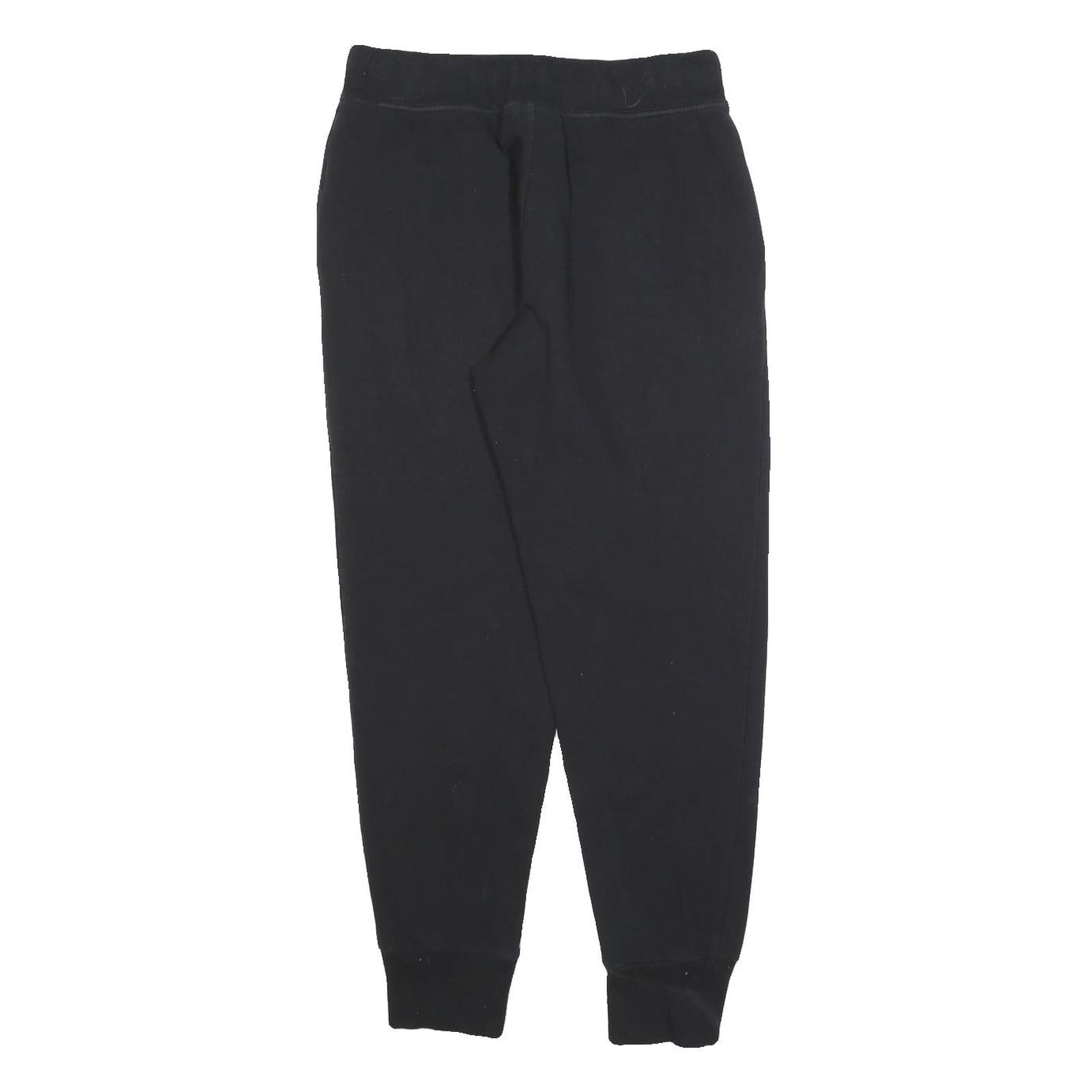 FILA Mens Joggers Black Slim Tapered S W28 L28 Cotton Blend Casual Sportswear