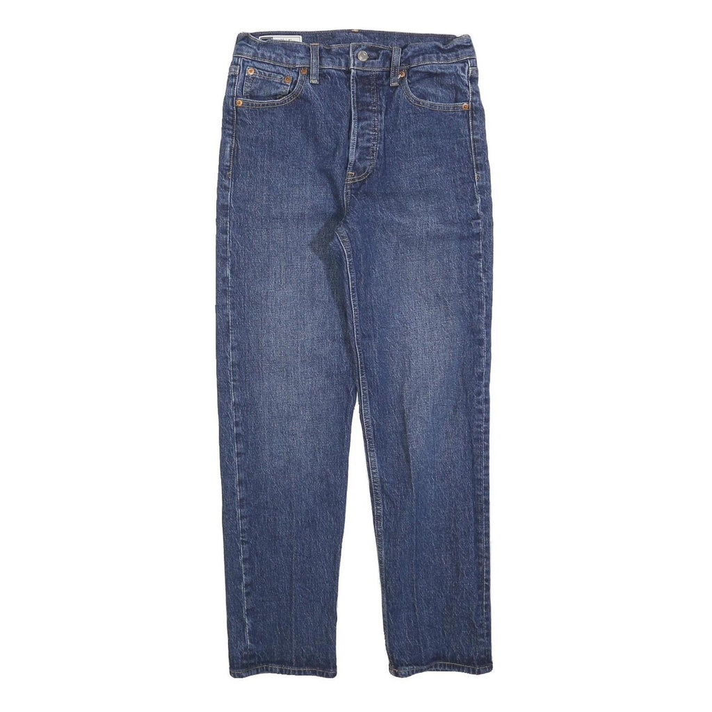GAP Womens Jeans Blue Regular Straight Denim Medium W27 L27 Classic Cotton Blend