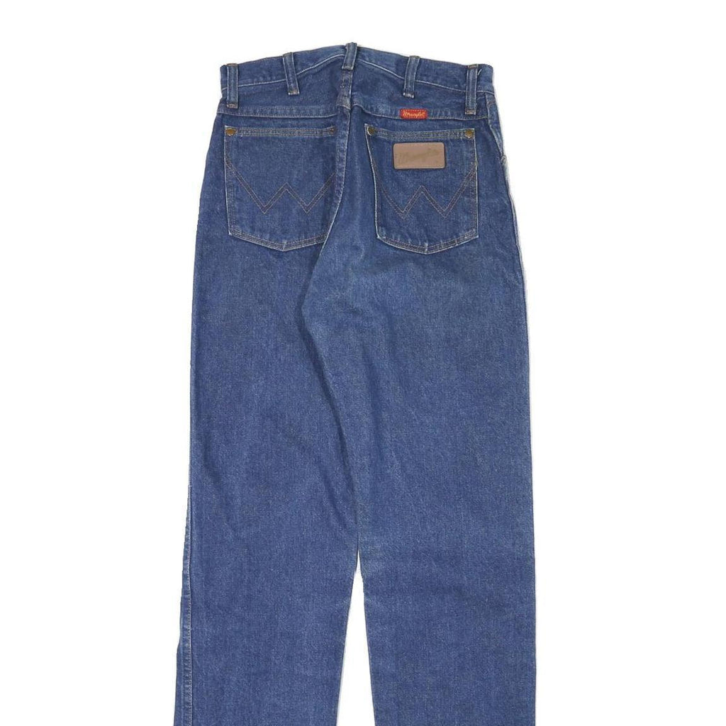 WRANGLER Mens Jeans Blue Regular Straight Denim Medium W26 L33 Classic Cotton