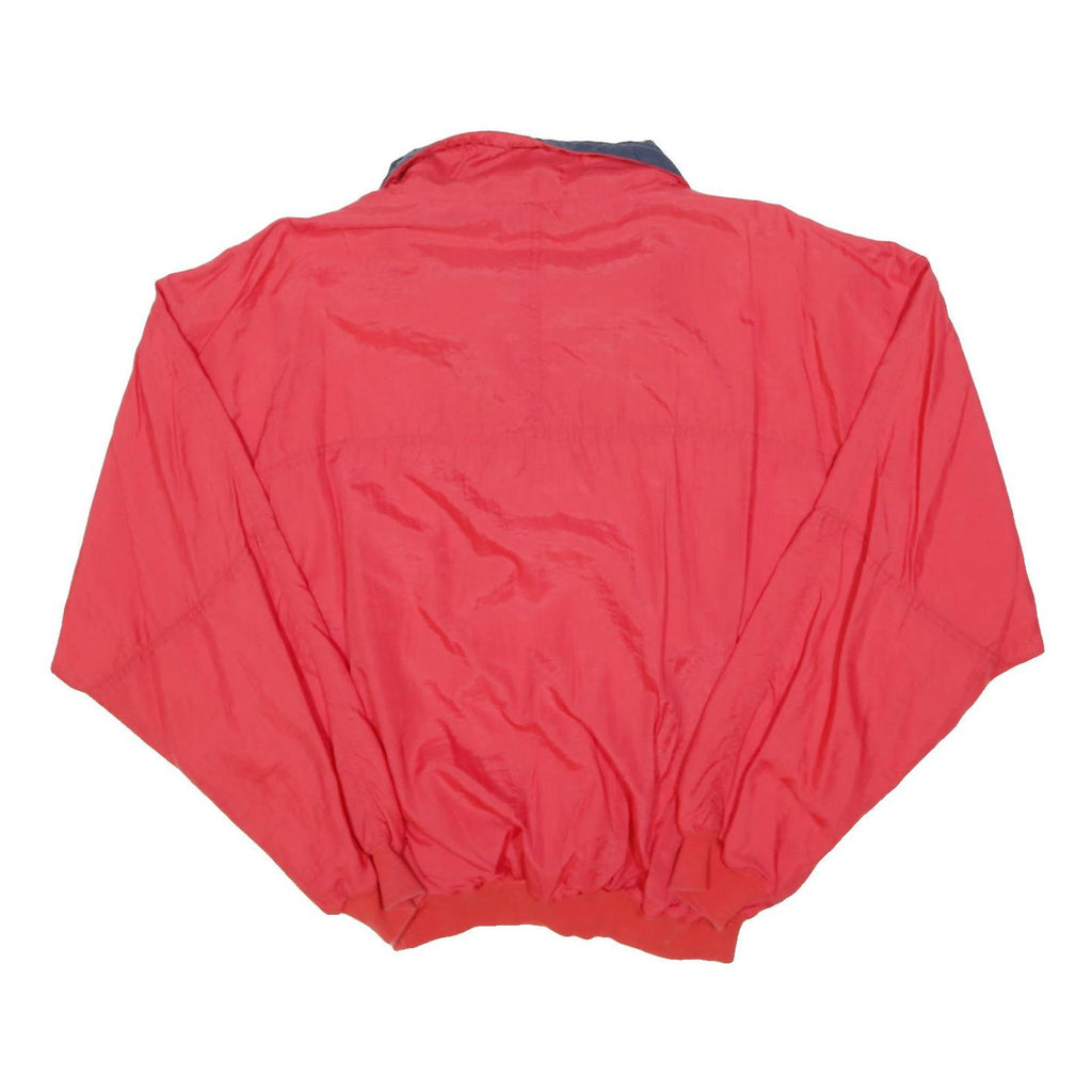 MATINBLEU Womens Red & Navy Shell Jacket S Polyamide Zip Casual Outdoor