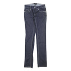 ROCCOBAROCCO Womens Jeans Blue Slim Skinny Denim W28 L34 Stylish Cotton Blend