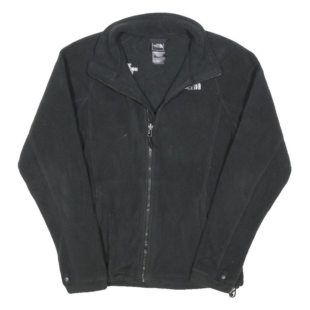 THE NORTH FACE Womens Black Jacket S Polyester Blend Plain Zip Outdoor Casual