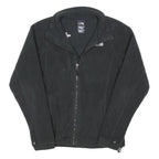 THE NORTH FACE Womens Black Jacket S Polyester Blend Plain Zip Outdoor Casual