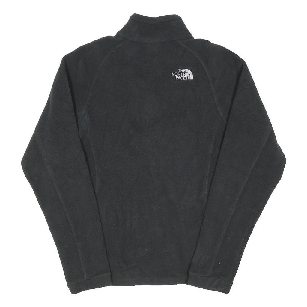 THE NORTH FACE Womens Black Jacket S Polyester Blend Plain Zip Outdoor Casual
