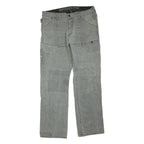 INDUSTRIE Mens Jeans Grey Regular Straight Denim Medium W38 L33 Workwear