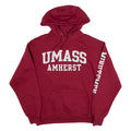 CHAMPION Umass Womens Red Hoodie M