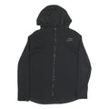 NIKE Womens Black Hoodie Zip Up M Lightweight Casual Sports Sweatshirt