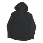 NIKE Womens Black Hoodie Zip Up M Lightweight Casual Sports Sweatshirt