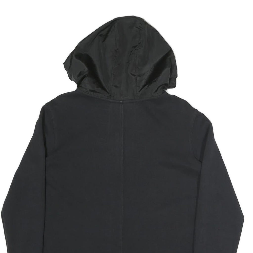 NIKE Womens Black Hoodie Zip Up M Lightweight Casual Sports Sweatshirt