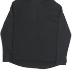 NIKE Womens Black Hoodie Zip Up M Lightweight Casual Sports Sweatshirt