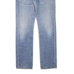 LEVI'S Mens Regular Fit Blue Denim Straight Jeans Zip W32 L32 Classic Style