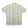 LORD SHIRT Mens Shirt Green Check M