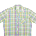LORD SHIRT Mens Shirt Green Check M