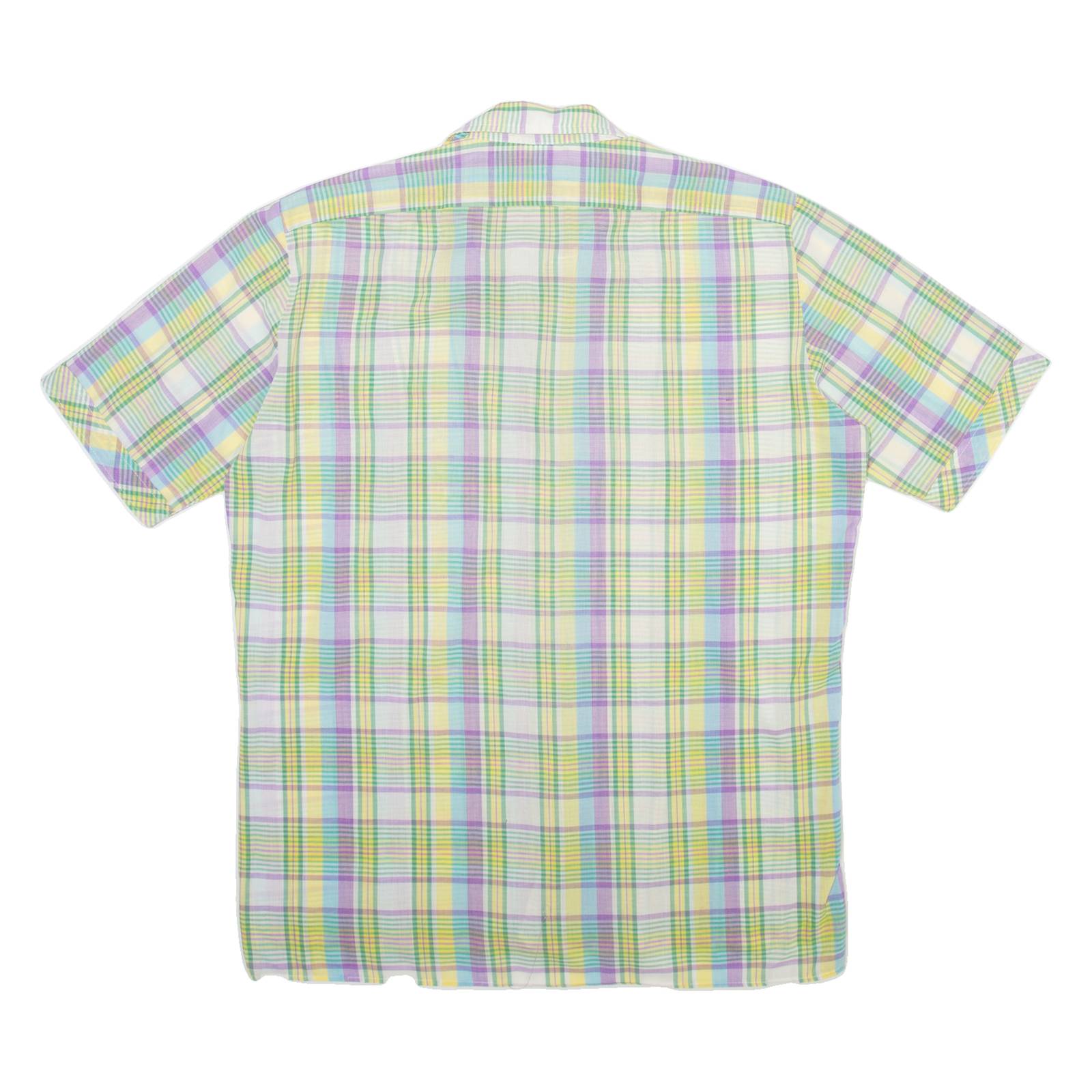 LORD SHIRT Mens Shirt Green Check M