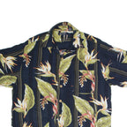 PURITAN Mens Shirt Blue Floral M