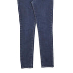 LEVI'S Womens Slim Blue Denim Jeans W30 L32 Stretch Cotton Blend Zip Closure