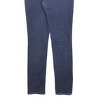 LEVI'S Womens Slim Blue Denim Jeans W30 L32 Stretch Cotton Blend Zip Closure