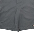 DICKIES Mens Shorts Grey Casual L W36 Workwear Pockets Polyester Blend