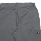 DICKIES Mens Shorts Grey Casual L W36 Workwear Pockets Polyester Blend