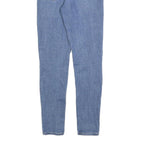 LEVI'S 721 Womens Jeans Blue Slim Skinny Denim Medium W27 L30 Stretch Zip