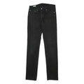 LEVI'S 511 BIG E Mens Jeans Black Slim Skinny Denim Raw W32 L36 Cotton Blend Zip