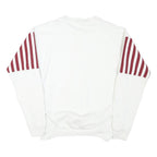 LOGO 7 Mens White & Maroon Minnesota Gophers Crew Neck L Cotton Blend Pullover
