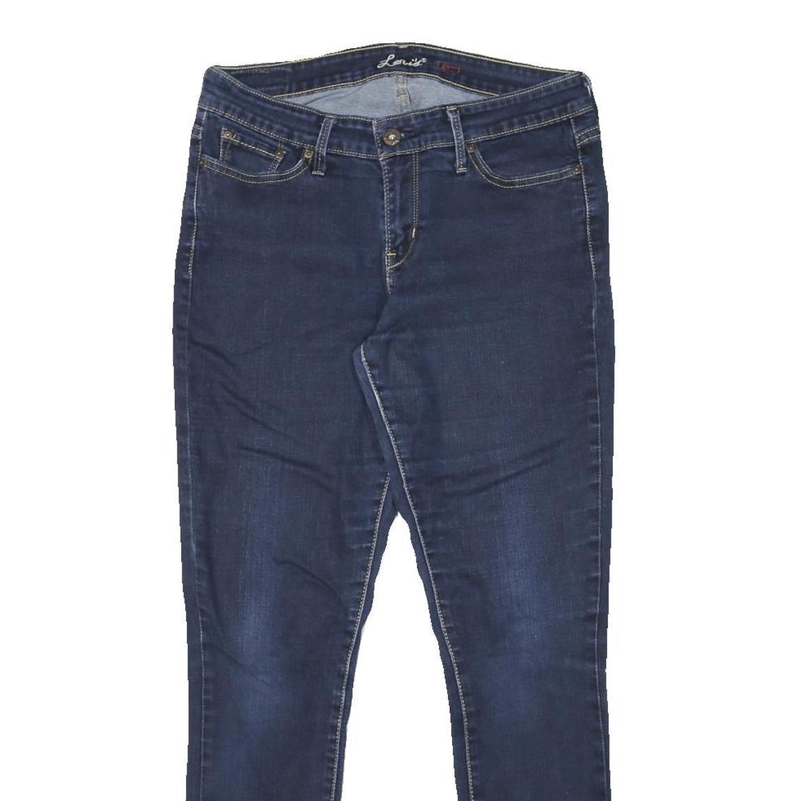 LEVI'S Womens Jeans Blue Slim Skinny Denim Medium W28 L28 Classic Cotton Blend