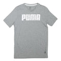 PUMA Womens Grey Classic T-Shirt XS Short Sleeve Crew Neck Cotton Blend Casual