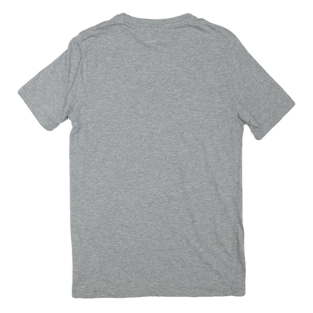 PUMA Womens Grey Classic T-Shirt XS Short Sleeve Crew Neck Cotton Blend Casual