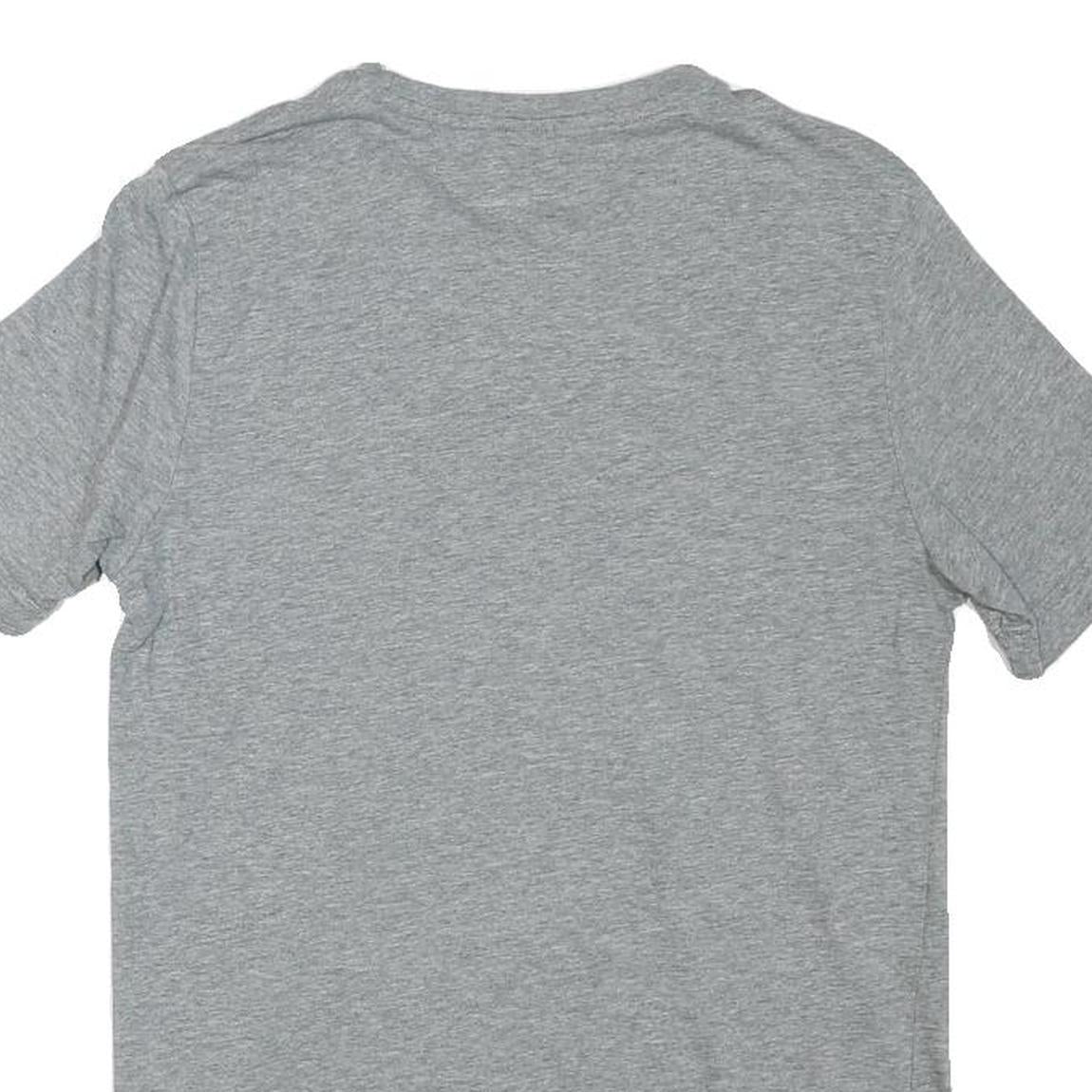 PUMA Womens Grey Classic T-Shirt XS Short Sleeve Crew Neck Cotton Blend Casual