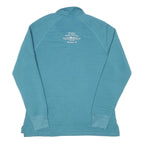 HARLEY DAVIDSON Womens Blue Polyester Blend Jacket M Zip Casual Pullover