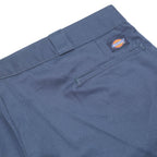 DICKIES Mens Regular Blue Workwear Zip Cotton Blend Trousers W42 L29