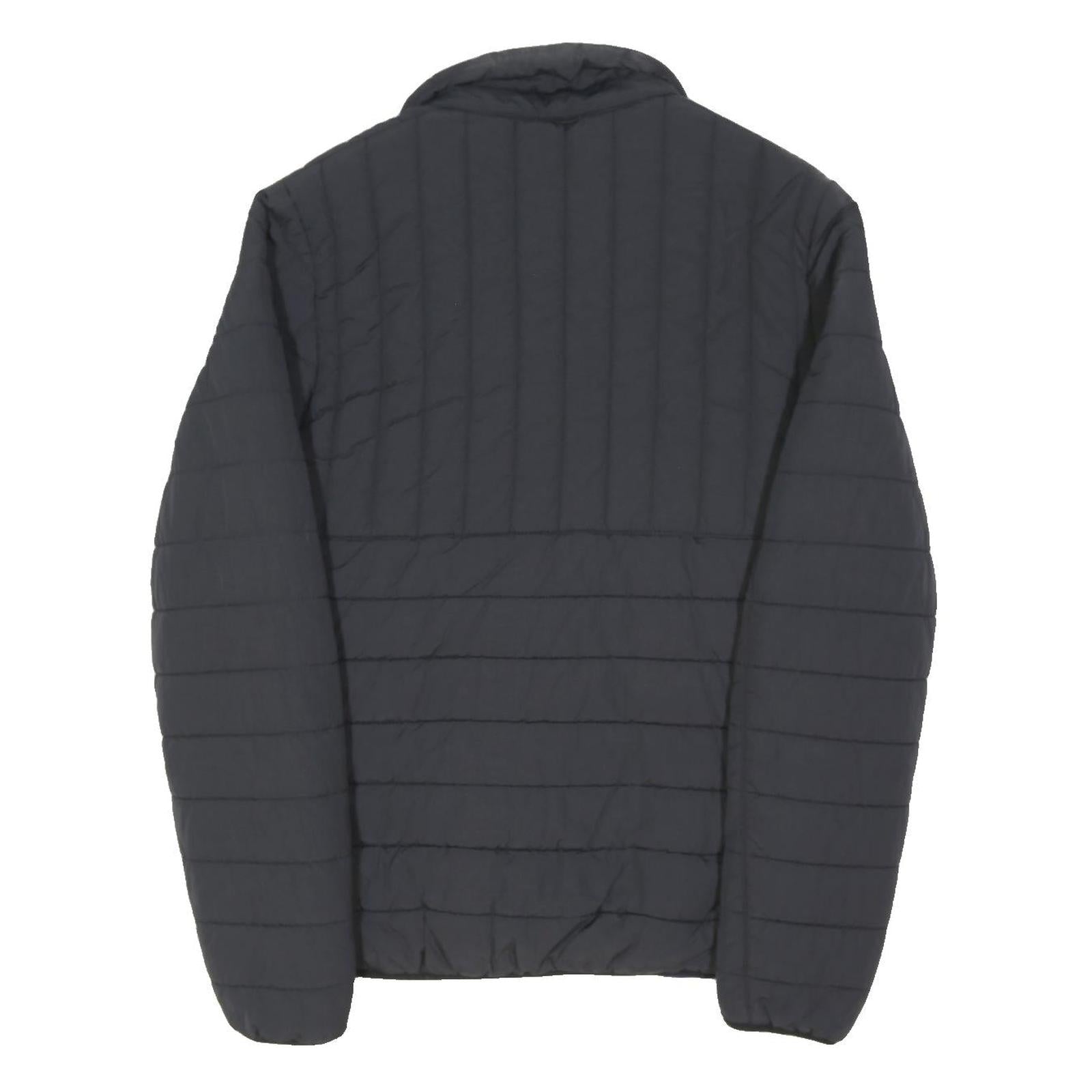 TIMBERLAND Mens Black Jacket S Polyester Blend Quilted Zip Closure Casual