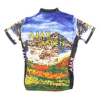 PRIMAL Mens Blue Black Ajax Aspen Graphic T-Shirt M Short Sleeve Crew Neck