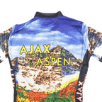 PRIMAL Mens Blue Black Ajax Aspen Graphic T-Shirt M Short Sleeve Crew Neck