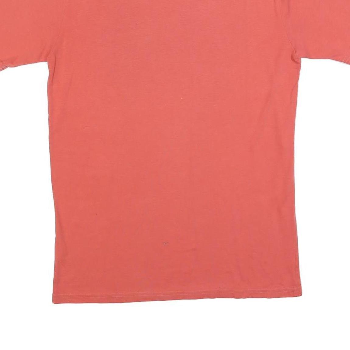 THE NORTH FACE Mens Red Graphic T-Shirt S Short Sleeve Crew Neck Explorer Print